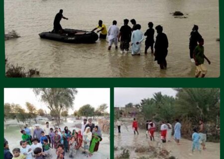 کمک به سیل زدگان سیستان و بلوچستان