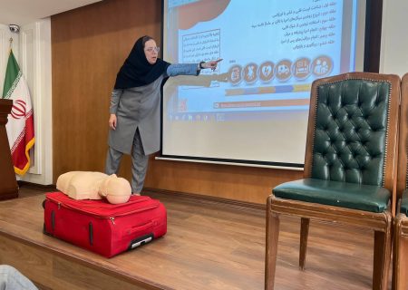 برگزاری جلسه مهارت آموزی هلال احمر